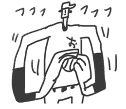 Go for it! Baseball boy sticker #10624455