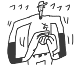 Go for it! Baseball boy sticker #10624455