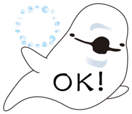 Balloon Beluga sticker #10624600