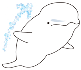 Balloon Beluga sticker #10624604