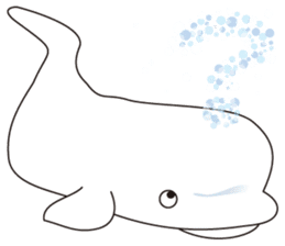 Balloon Beluga sticker #10624607