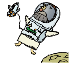 I'm not Chicken Little! sticker #10624761
