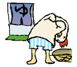 I'm not Chicken Little! sticker #10624764