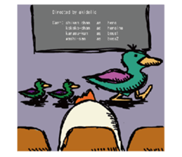 I'm not Chicken Little! sticker #10624769