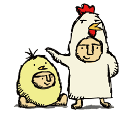 I'm not Chicken Little! sticker #10624770