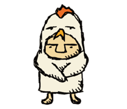 I'm not Chicken Little! sticker #10624771
