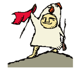 I'm not Chicken Little! sticker #10624783