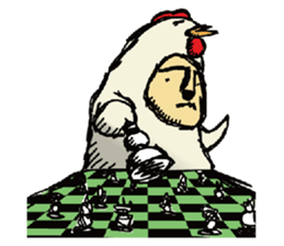I'm not Chicken Little! sticker #10624788
