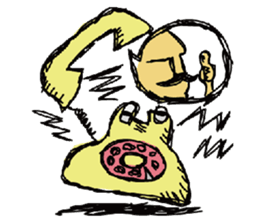 I'm not Chicken Little! sticker #10624799