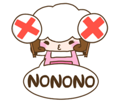 Merry Sheep sticker #10624988