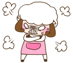 Merry Sheep sticker #10624993