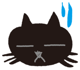 "NEKOTAN" of the black cat sticker #10625011