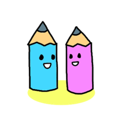 simple pencil sticker #10625809