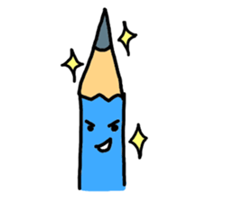 simple pencil sticker #10625816