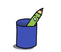 simple pencil sticker #10625822