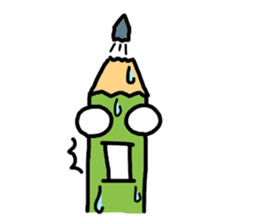 simple pencil sticker #10625828