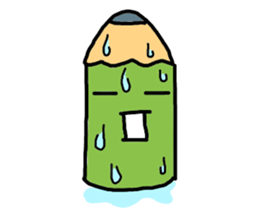 simple pencil sticker #10625829