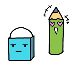 simple pencil sticker #10625838