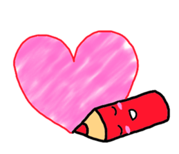 simple pencil sticker #10625839