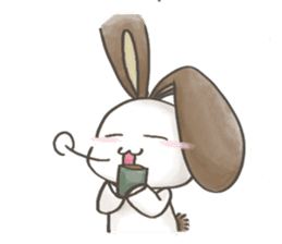 Lapin Balle sticker #10626695