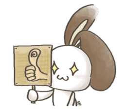 Lapin Balle sticker #10626703