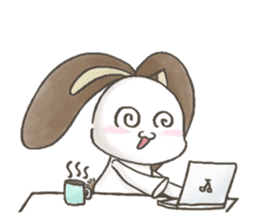 Lapin Balle sticker #10626705