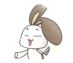 Lapin Balle sticker #10626707