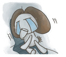 Lapin Balle sticker #10626712