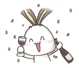 Lapin Balle sticker #10626727