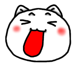 Strange cat Sticker sticker #10626899