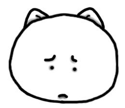 Strange cat Sticker sticker #10626900