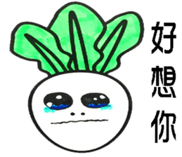 Mino primary school  radishs sticker #10627341