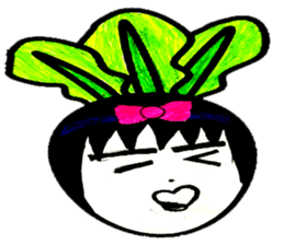 Mino primary school  radishs sticker #10627355