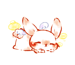 Warm Rabbit sticker #10627513
