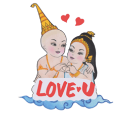 NiyomThai Go Inter ver.4 Little Angel sticker #10627543