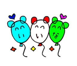 Colorful set sticker #10627727