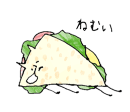 Sandwich cat sticker #10628240
