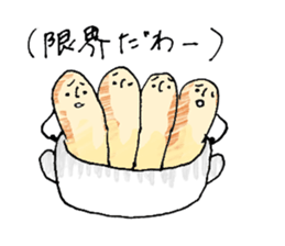 Soup and bread sticker #10628406
