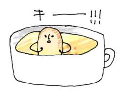 Soup and bread sticker #10628423