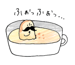 Soup and bread sticker #10628428
