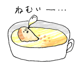 Soup and bread sticker #10628432