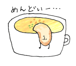 Soup and bread sticker #10628434