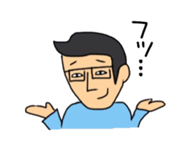 Mr.glasses! sticker #10628542