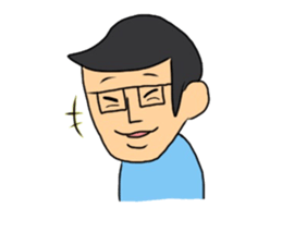 Mr.glasses! sticker #10628552