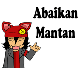 Bocah Frontal : Sok Tampan sticker #10628624