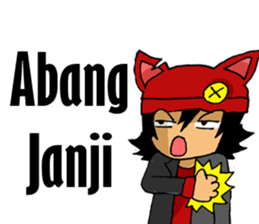 Bocah Frontal : Sok Tampan sticker #10628632