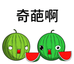 watermelon(Everyday life) sticker #10629780