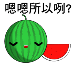 watermelon(Everyday life) sticker #10629788