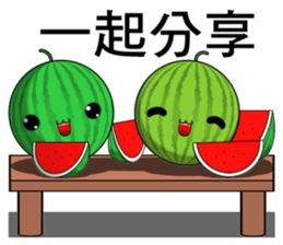 watermelon(Everyday life) sticker #10629797