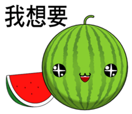 watermelon(Everyday life) sticker #10629799